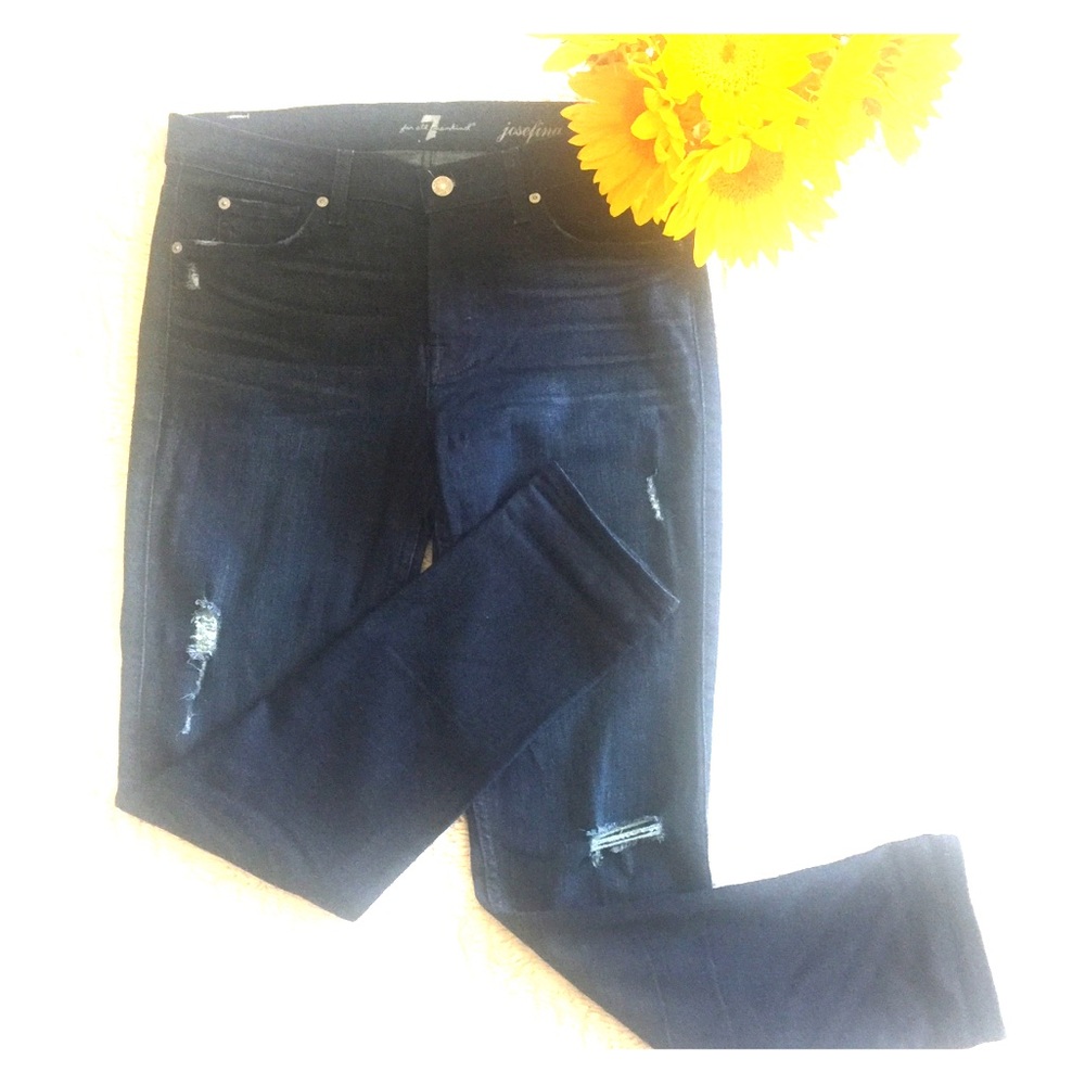 7 For All Mankind Skinny Boyfriend Jeans 👖